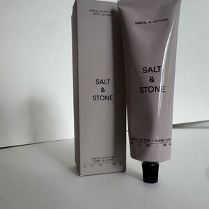 Salt & Stone Santal & Vetiver Body Lotion 3.4 oz / 100 ml NEW Sealed